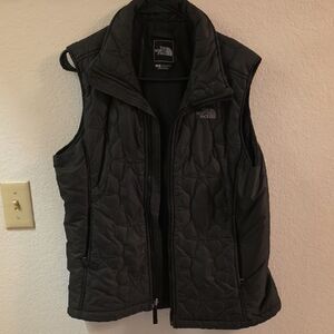The North Face Black Quilted Vest